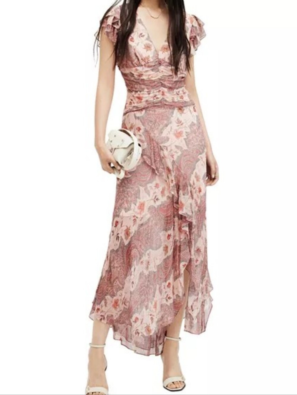 All Saints Floral Brea Dress - Picture 4 of 7
